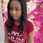 Natural Sew-in with leave out