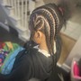 Large Ponytail Braids