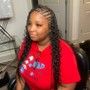 Braid down for wig/sew in install