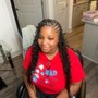 Braid down for wig/sew in install