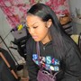 Lace frontal w. bundles sewin