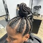 2 Braids-Natural Hair