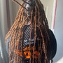 Medium soft locs *butt length*