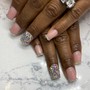 1 partial bling nail