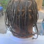 Straight Back Cornrows