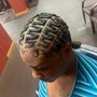 Braid Bar Style hair included