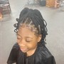 Braid Bar Style hair included