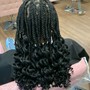 Medium Knotless Box Braids