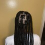 Criss Cross Knotless Braids