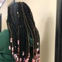 Natural Knotless w/ Beads