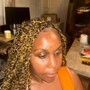 Box Braids Touch Up front