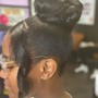 UPDO WITH EXTENSIONS