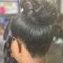 UPDO WITH EXTENSIONS