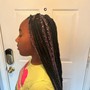 Kids Medium Double Dutch Knotless Braids