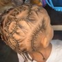 Cornrows 6-12 years old