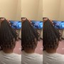 Straight back feed in 10-12 braids