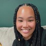 Medium Knotless  Braids