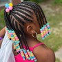 Kid's natural braid styles