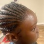 KIDS BRAIDS W/ PLAITS