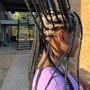 Kids medium knotless braids