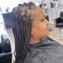 Med. Knotless Braids (BL)