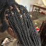 Kid's Braids with hair added