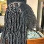 Large box/knotless Braids