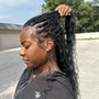 Small Boho Knotless Braids