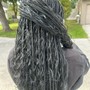 Small Boho Knotless Braids