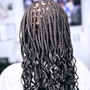 Kid's 4 to 9  yrs old Knotless Braids