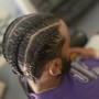 Medium Knotless Braids