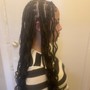 Medium Knotless Braids