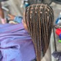 Small Knotless Braids