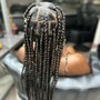 Large knotless  Braids