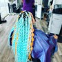 Medium Box Braids/ individuals