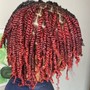 Large knotless braids