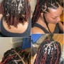 Box Braids/ natural hair