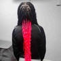 Medium (Buttlength) Knotless Braids