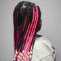 Small (Buttlength) Knotless Braids