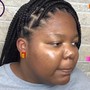 Natural Hair Flat Twists