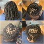 Cornrows/natural hair