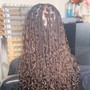 Smedium Knotless Braids