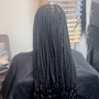 Smedium Knotless Braids