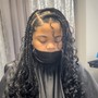 Smedium Knotless Braids