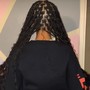 Goddess Knotless Braids (medium)