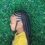 Large Cornrows  (Midback)