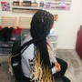 Partial Sew In/ half feed in braids