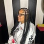 Small Knotless braids