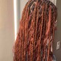 Tribal Flip Over Knotless Braids + Hair Included