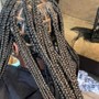 Boho Invisible Locs + Human Hair Included